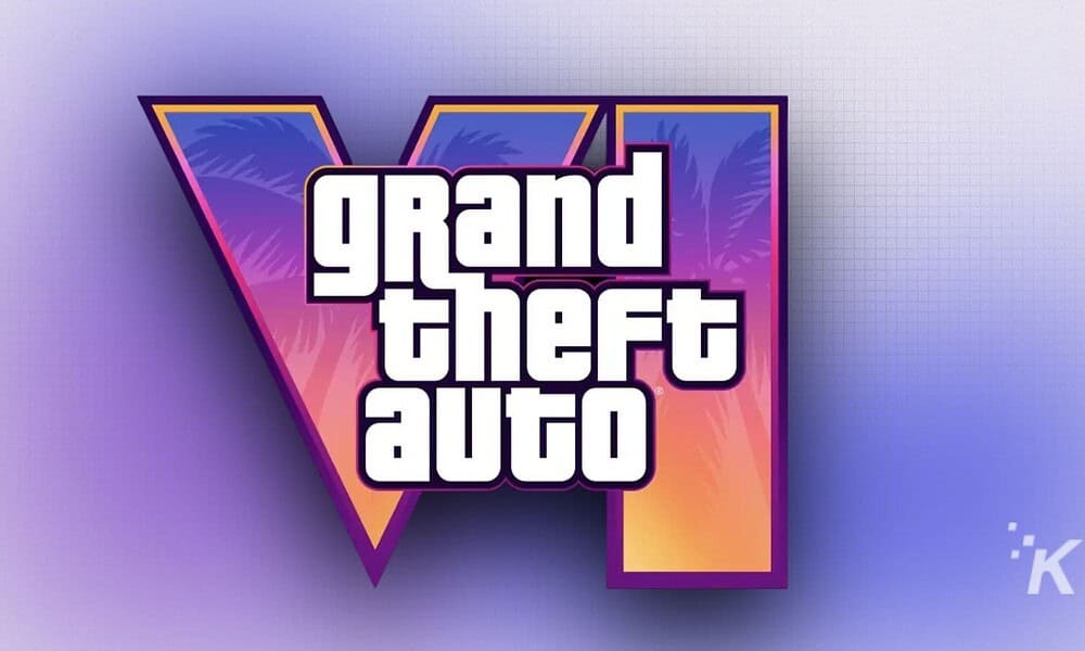 Vibrant logo of Grand Theft Auto V with colorful gradient background, showcasing bold gaming branding and digital iconography, perfect for gaming, entertainment, and tech news articles.