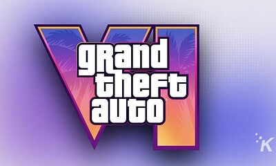 Vibrant logo of Grand Theft Auto V with colorful gradient background, showcasing bold gaming branding and digital iconography, perfect for gaming, entertainment, and tech news articles.