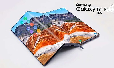 Foldable Samsung Galaxy Tri-Fold 2025 smartphone with 5G, immersive display, and innovative design perfect for tech enthusiasts and early adopters.